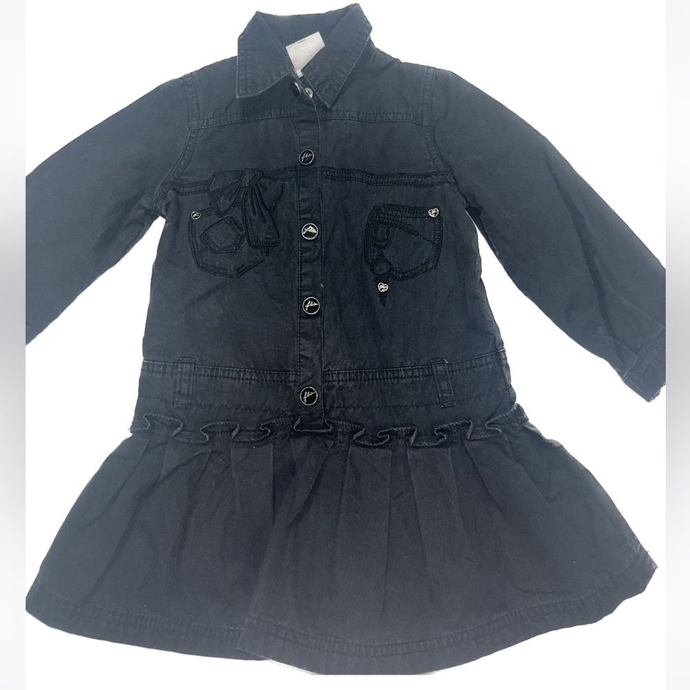 Floriane girls size 2 black dress